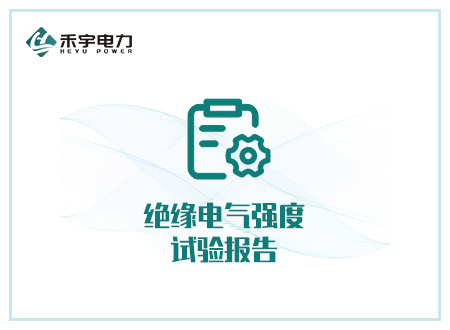 绝缘电气强度试验报告